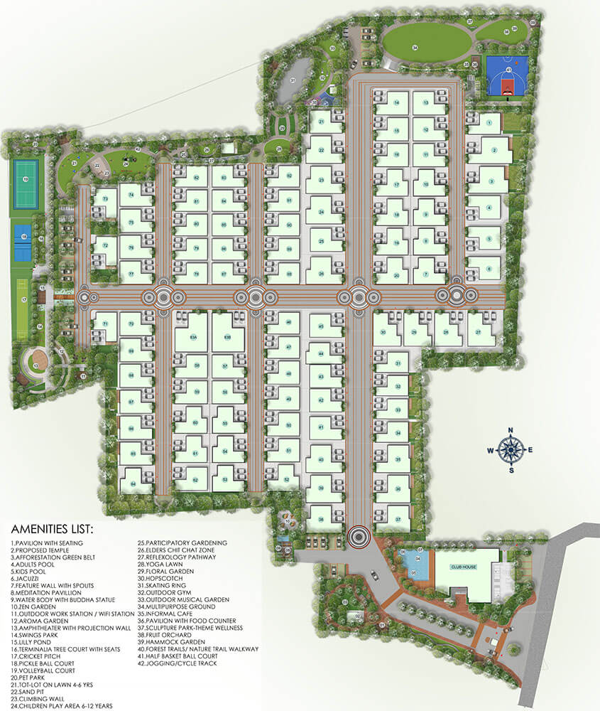Gallery image 2 for 42 Estates - Between the Greens, showcasing its premium real estate development
