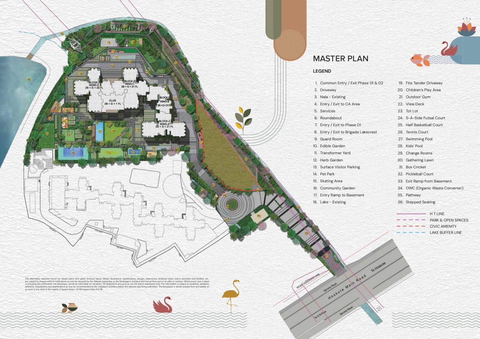 Gallery image 3 for Brigade Lakecrest, showcasing its premium real estate development