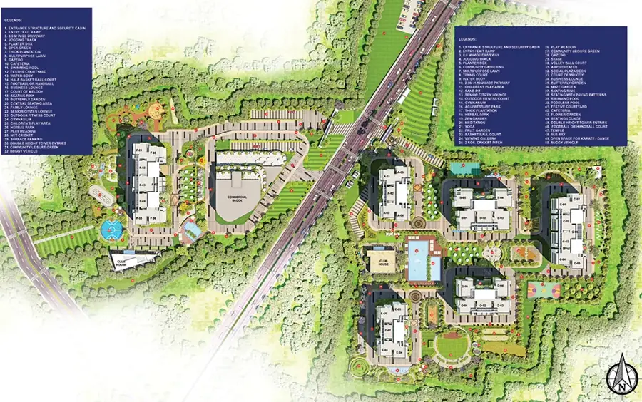 Gallery image 5 for Myhna Vistara, showcasing its premium real estate development