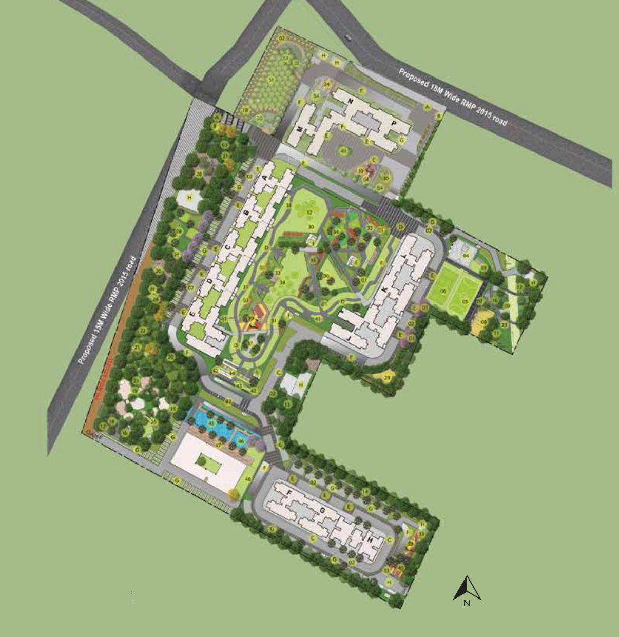 Gallery image 2 for Godrej Park Retreat Phase II, showcasing its premium real estate development