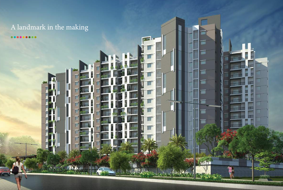 View of DSR RR Avenues, a 3BHK,2BHK property located in Yelahanka starting at ₹99.24 L