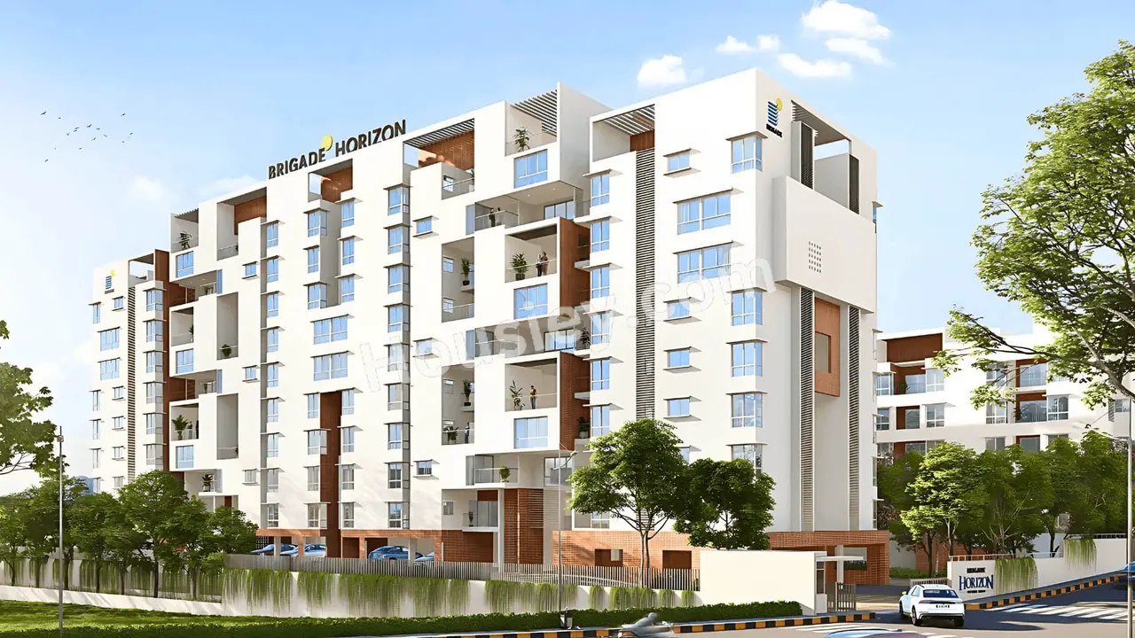 View of Brigade Horizon Aura, a 4BHK,3BHK,2BHK,1BHK property located in Kengeri, Off Mysore Road starting at ₹43.21 L
