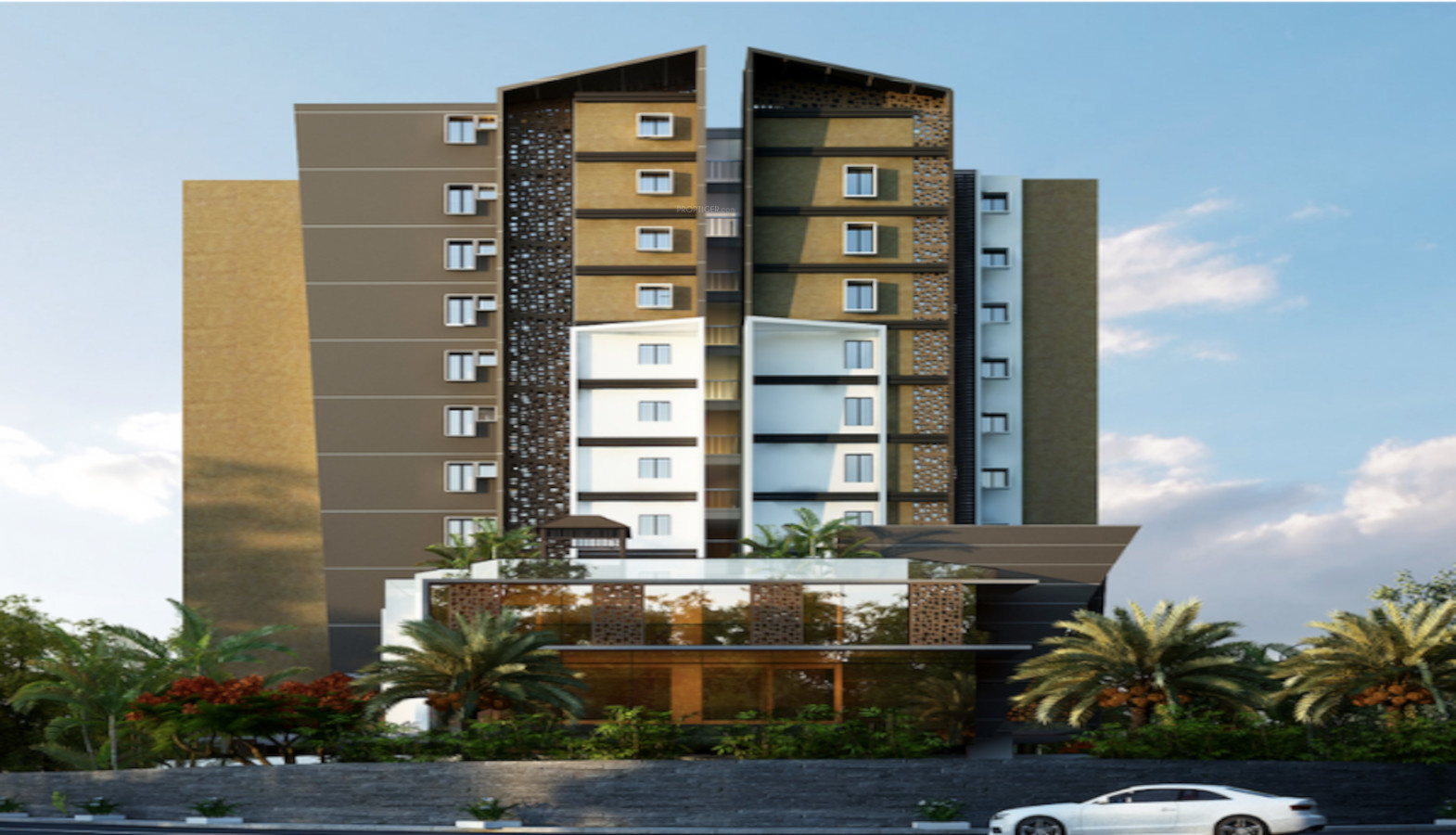 View of Mahaveer Highlands, a 3BHK,2BHK,1BHK property located in Kengeri, Off Mysore Road starting at ₹57.84 L