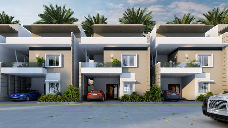 View of M1 Terra Alegria Phase 2, a 4BHK Villa property located in Hoskote starting at ₹2.49 Cr