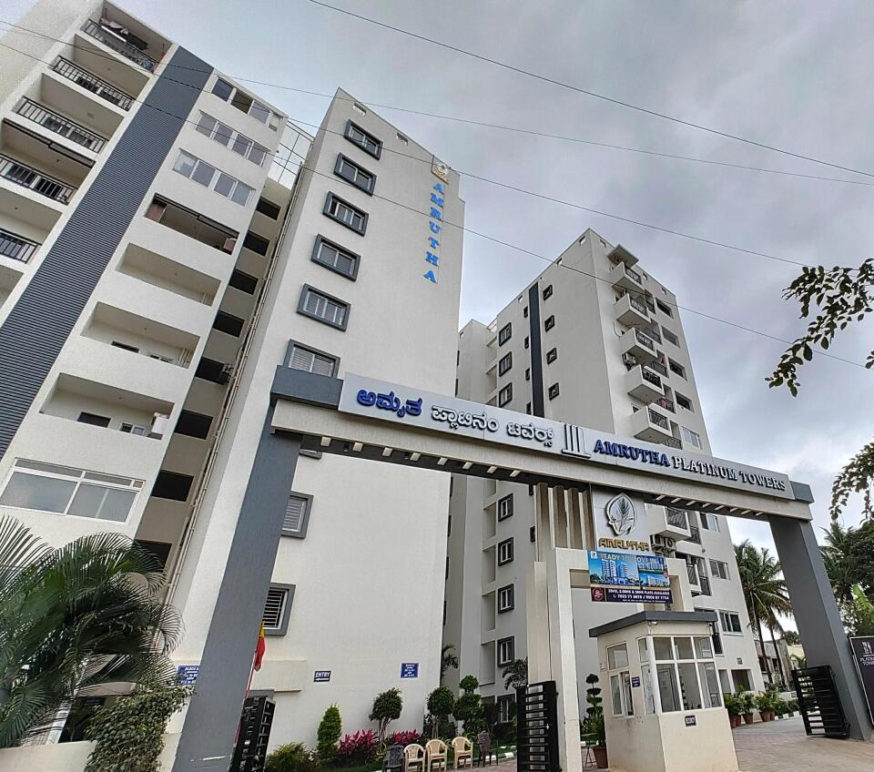 View of Amrutha Platinum Towers, a 2.5BHK,3BHK,2BHK property located in Whitefield starting at ₹1.15 Cr