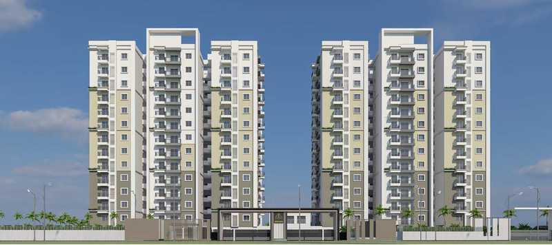 View of Ankuraa Meridian, a 2.5BHK,3BHK,2BHK property located in Adugodi starting at ₹1.2 Cr