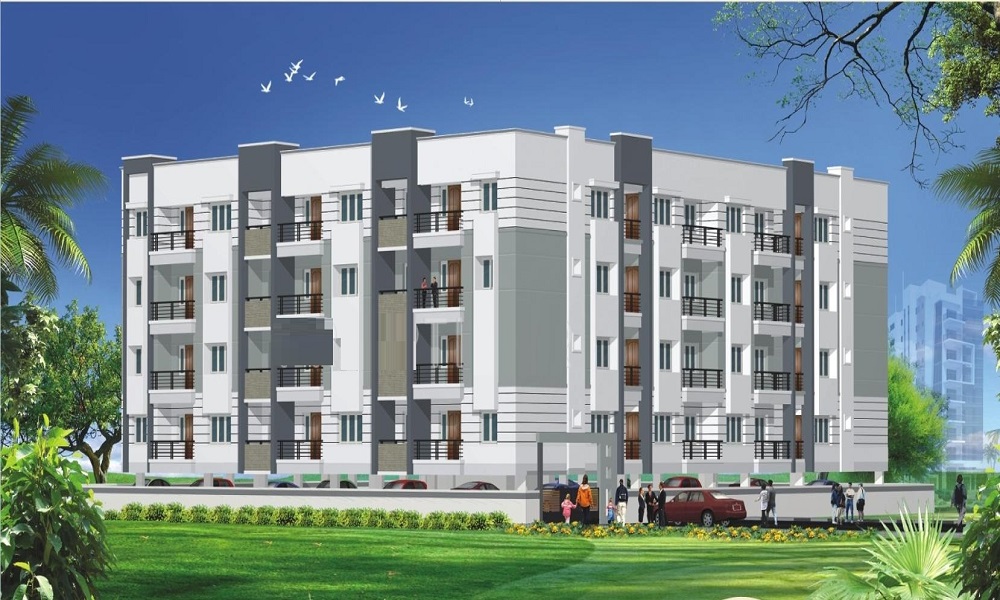View of Saranya Swarovski, a 2.5BHK,3BHK,2BHK property located in Adugodi starting at ₹1.14 Cr