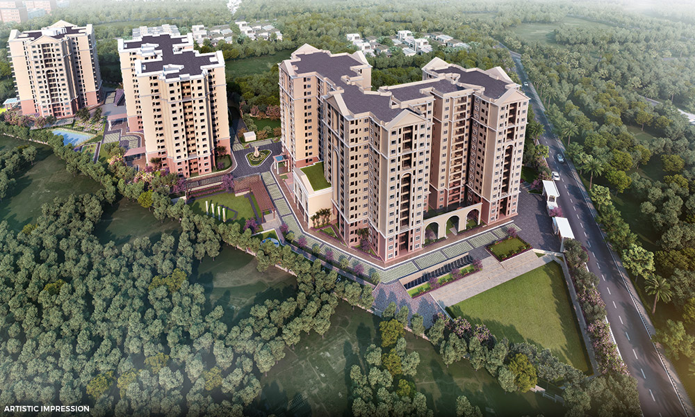 View of Ramky Lumina, a 2, 3, 1 property located in Electronic City starting at ₹79 L