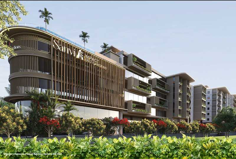 View of Sanvi Impact Aero Gardens, a 3BHK,2BHK,1BHK property located in Devanahalli starting at ₹55 L