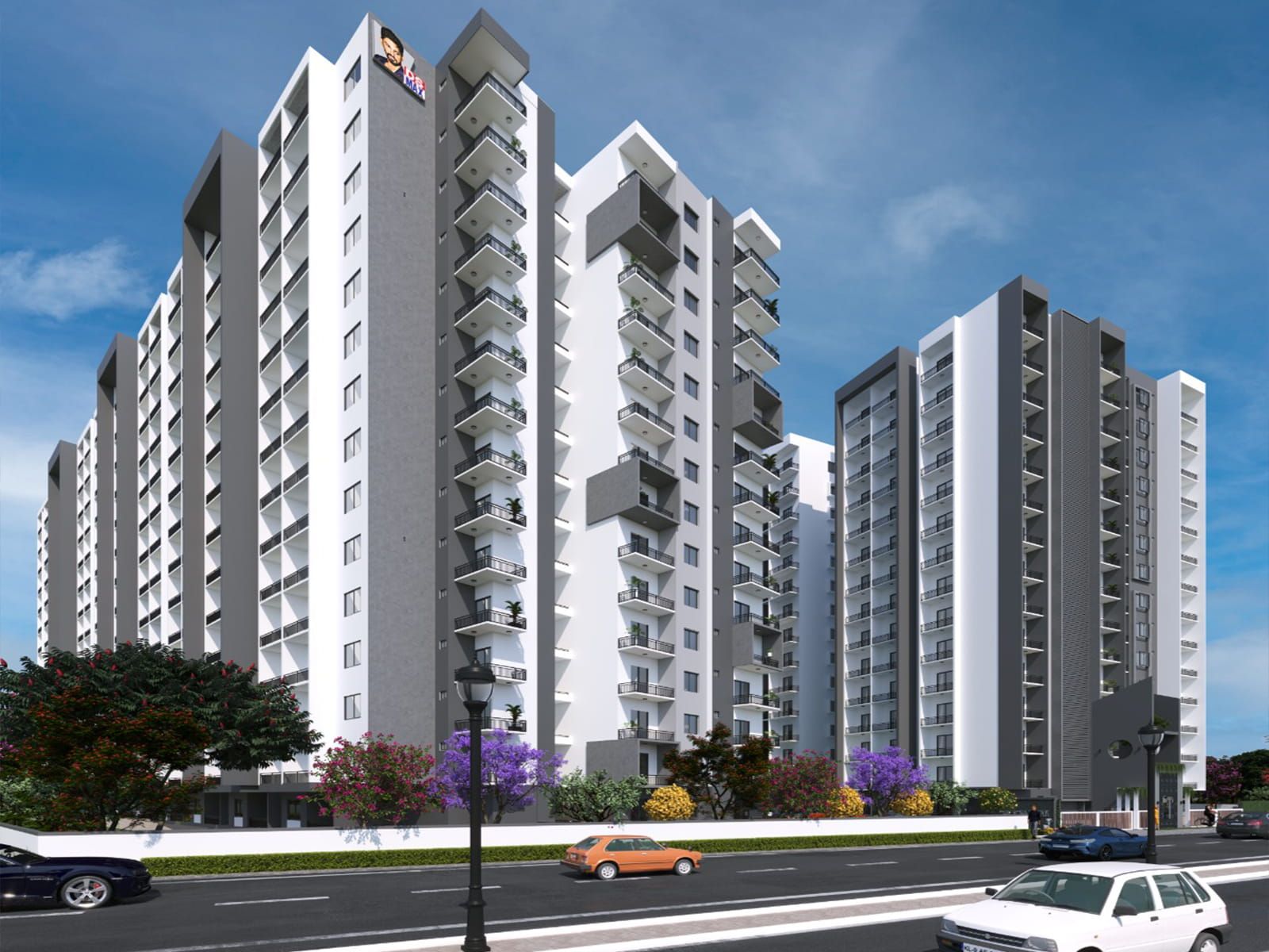View of DS MAX SAMYAK, a 3BHK,2BHK property located in Kengeri, Off Mysore Road starting at ₹72.66 L