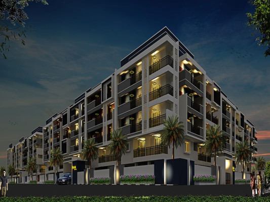 View of Sapthagiri Sandalwoods, a 3BHK,2BHK property located in Whitefield starting at ₹91.08 L