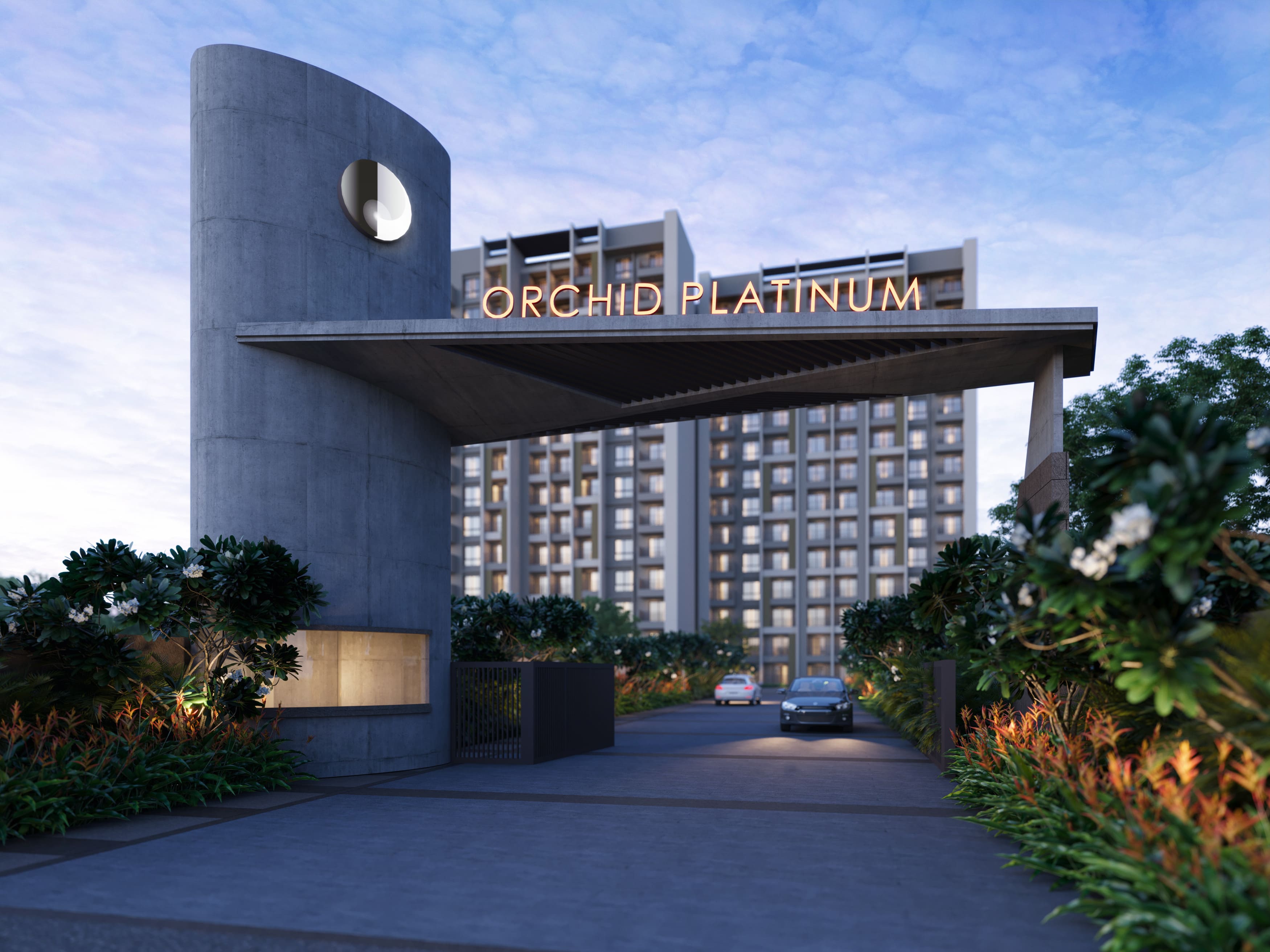 View of Goyal Orchid Platinum, a 4BHK,3BHK,2BHK property located in Whitefield starting at ₹1.87 Cr