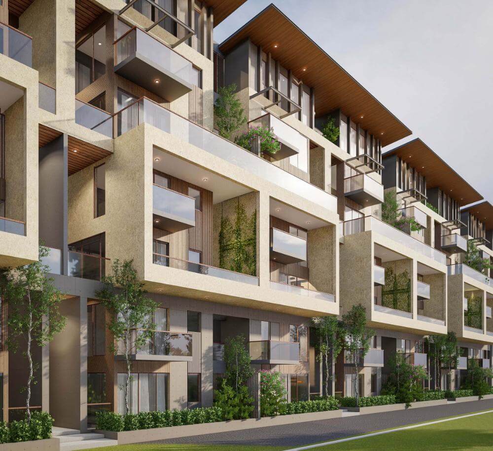 View of SBR Earth &amp; Sky, a 3BHK property located in Whitefield starting at ₹2.01 Cr