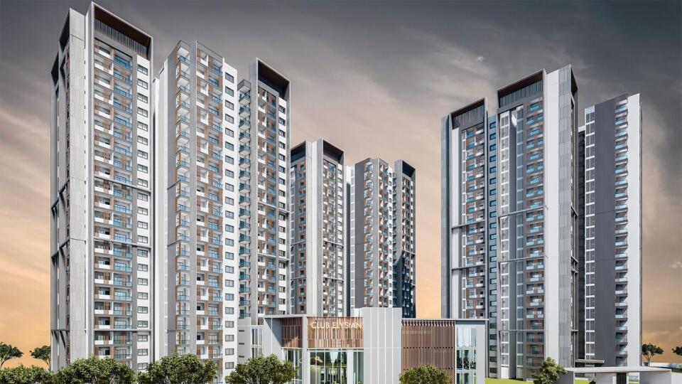 View of Sumadhura Sarang Phase I, a 4BHK,3BHK,2BHK property located in Whitefield starting at ₹1.55 Cr