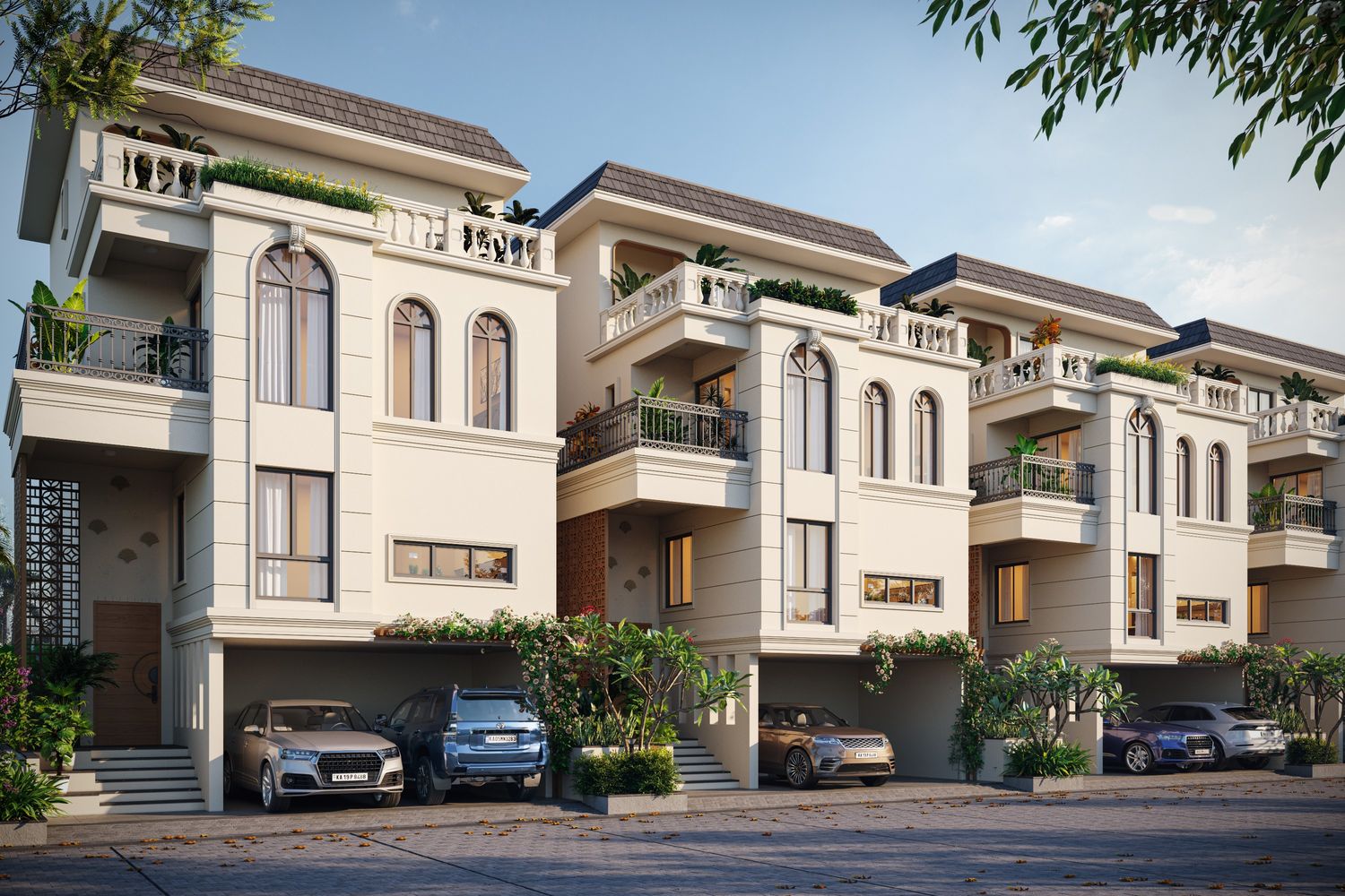 View of Preeti Aarna Ville, a 4BHK Villa property located in Bangalore starting at ₹2.77 Cr