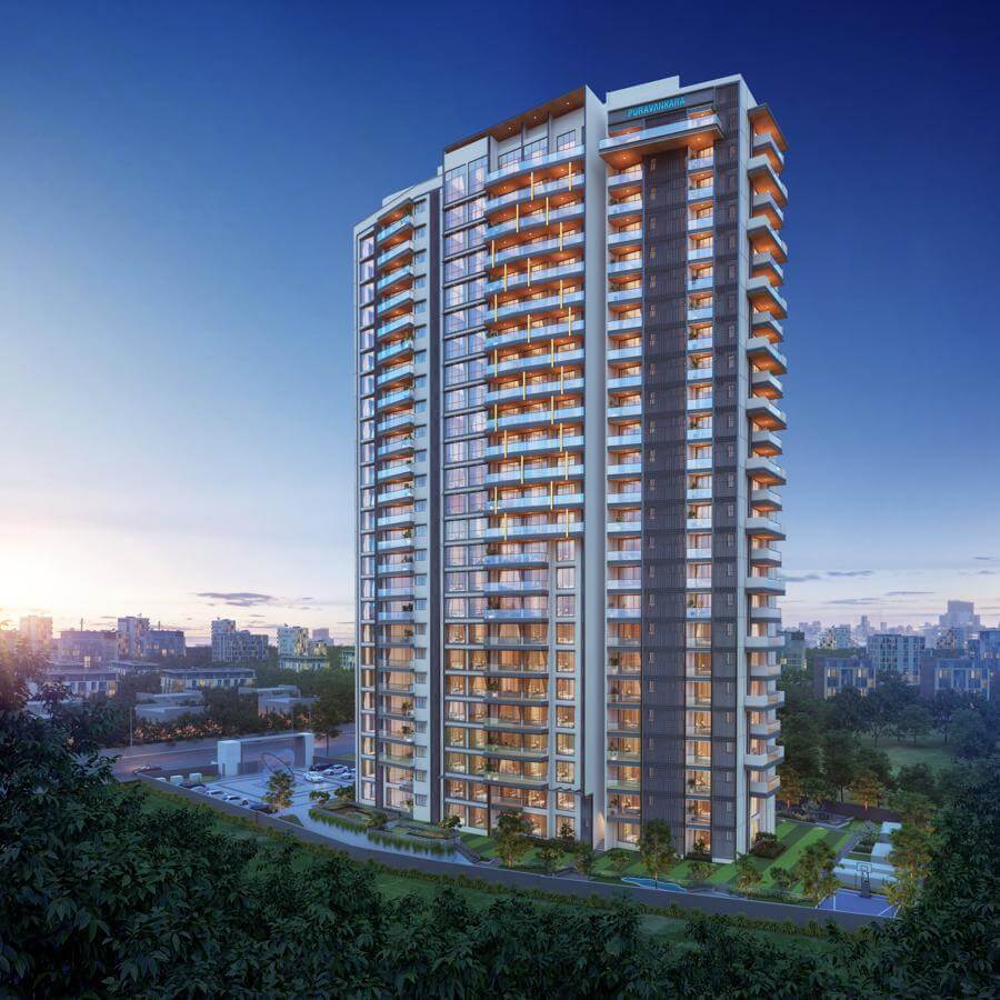 View of Purva Orient Grand, a 4BHK,3BHK property located in Hosur Road starting at ₹6.1 Cr