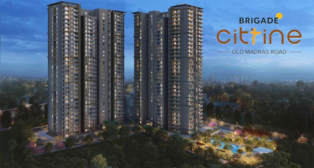 View of Brigade Citrine, a 3.5BHK,4BHK,3BHK,2BHK,1BHK property located in Budigere starting at ₹80.14 L