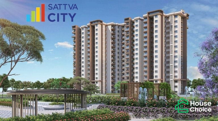 View of Sattva City, a 5BHK Penthouse,2.5BHK,3.5BHK,4BHK,3BHK,2BHK property located in Bangalore starting at ₹1.9 Cr