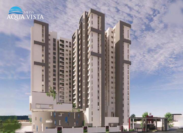 View of Sattva Aqua Vista, a 4BHK Duplex,4BHK,3BHK property located in Bannerghatta Road starting at ₹3.26 Cr