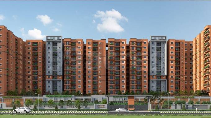 View of CoEvolve Florenza, a 3BHK,2BHK property located in Sarjapura Road starting at ₹74.9 L