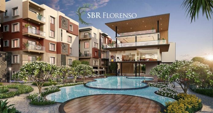 View of SBR Florenso, a 3BHK Penthouse,4BHK Penthouse,3BHK,2BHK property located in Whitefield starting at ₹1.15 Cr