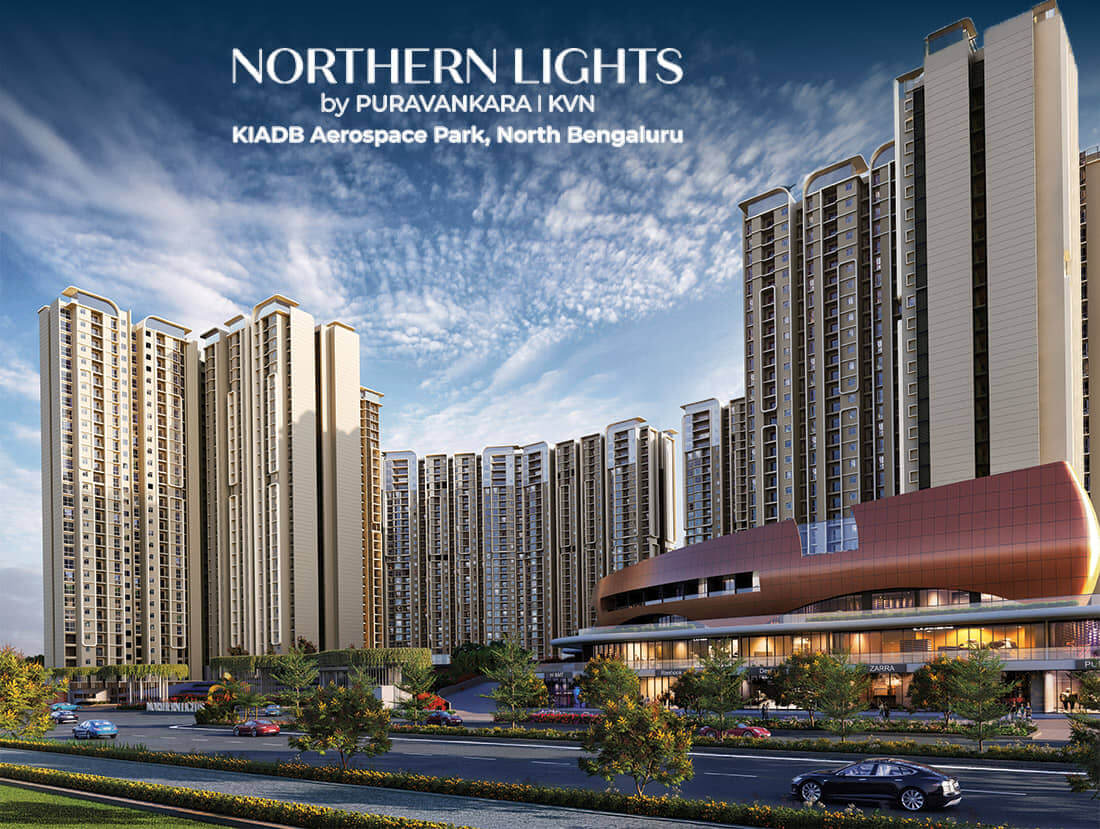 Purva Northern Lights in Aerospace Park by House Choice