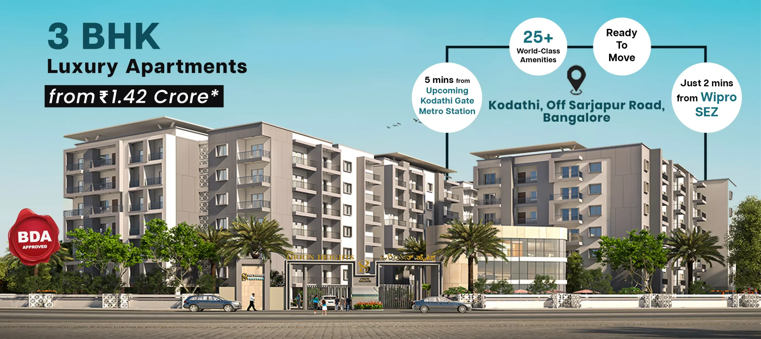 Sri Balaji Orion Heights in Sarjapura Road by House Choice